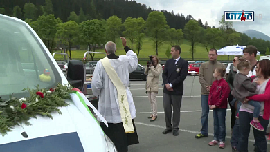 Fahrzeugweihe Wasserrettung 2015